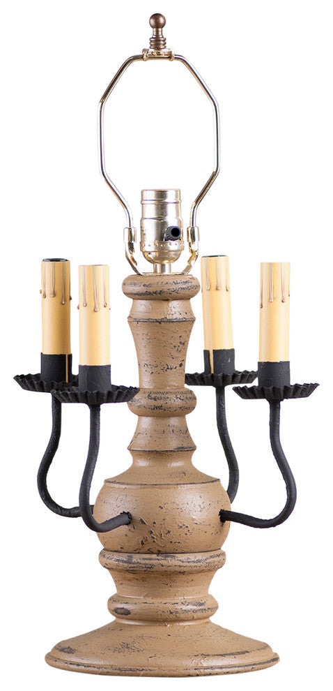Cedar Creek Lamp Base, Pearwood