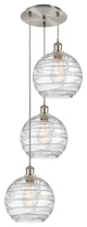 INNOVATIONS 113B-3P-SN-G1213-10 3-Light Multi-Pendant Brushed Satin Nickel