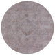 Ahgly Company Indoor Round Mid-Century Modern Area Rugs, 7' Round