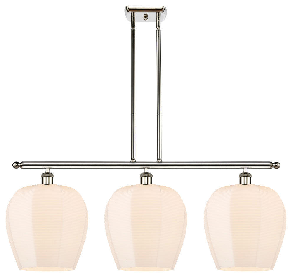 Innovations 516-3I-PN-G461-12 3 Light Island Light, Polished Nickel