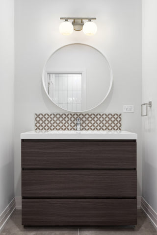 Z-LITE 2-Light Vanity, Brushed Nickel