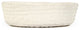 White Cross Weave Deep Dish Large