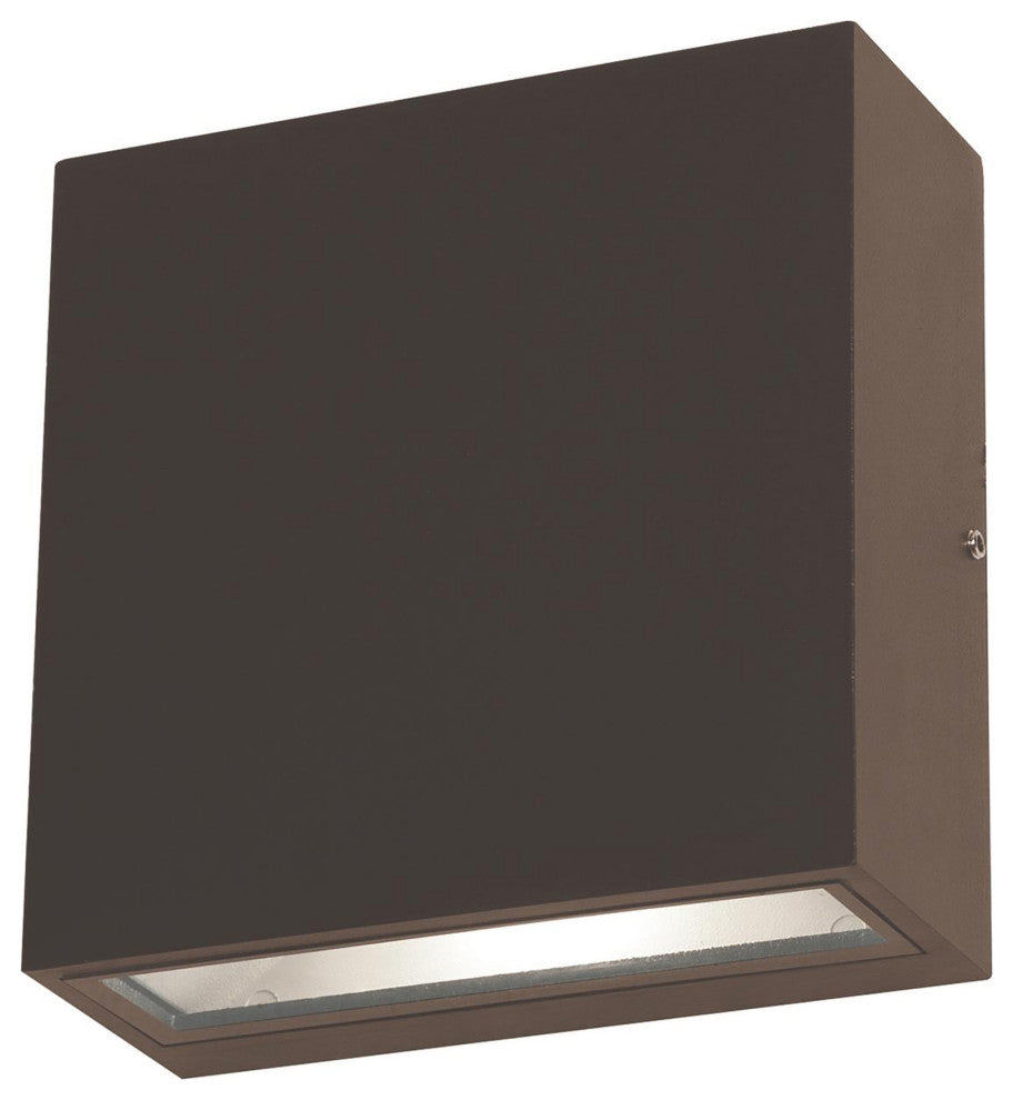Dexter 2 Light LED Outdoor Sconce, Bronze