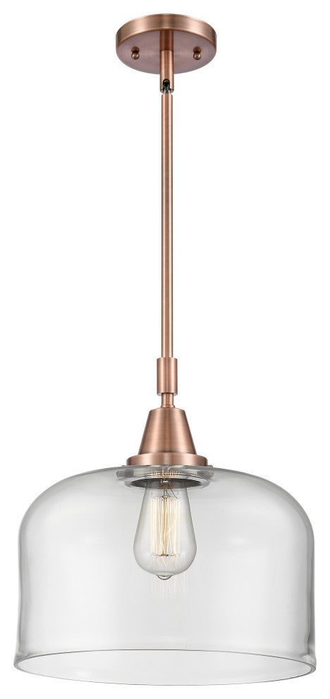 Innovations Lighting 447-1S-AC-G72-L Bell 1 Light 12" Mini Pendant