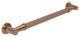 16" Reeded Grab Bar, Brushed Bronze