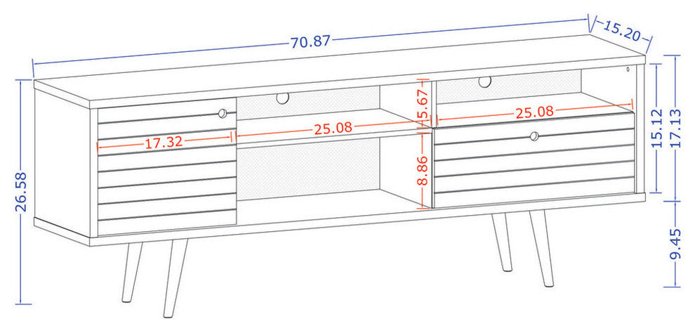 Liberty 70.86" TV Stand  202AMC93