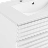 Render 30" Bathroom Vanity Cabinet, White White