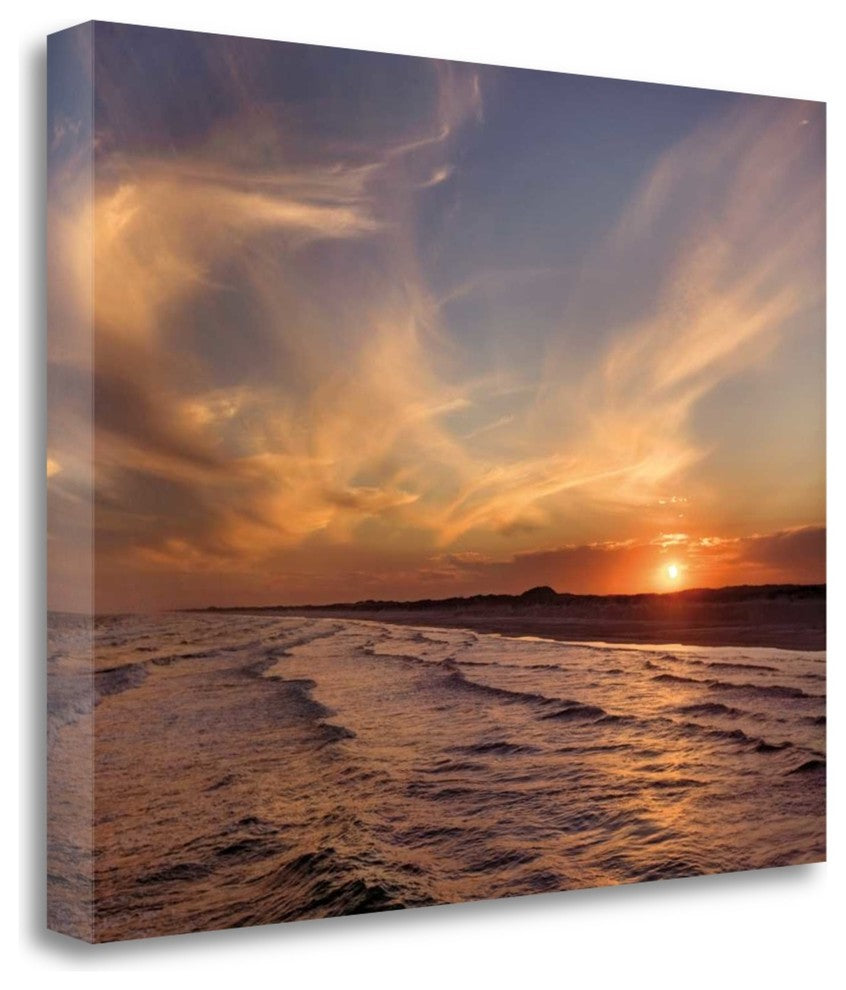 "Corpus Christi Sunset" By Mike Jones, Giclee Print on Gallery Wrap Canvas