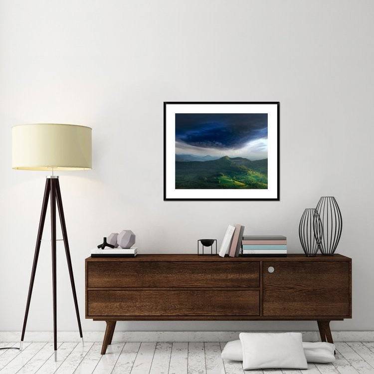 "Westalb" Framed Digital Print by Franz Schumacher, 38"x32"