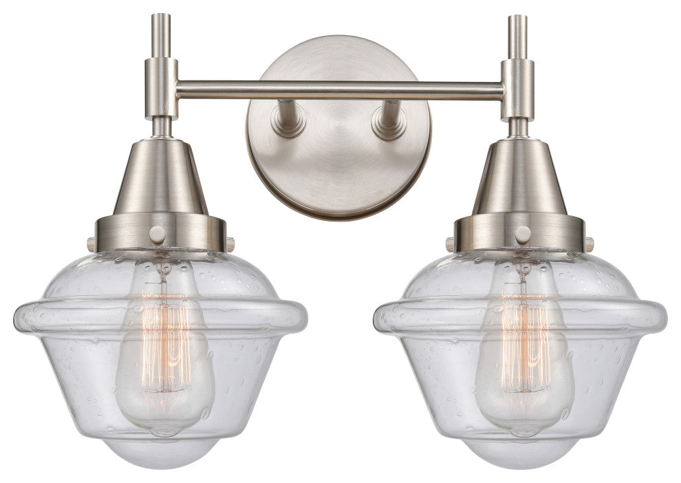 INNOVATIONS LIGHTING 447-2W-SN-G534-LED Caden 2 Light 17 inch Bath Vanity Light