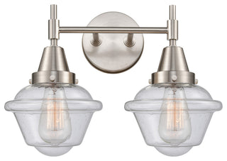INNOVATIONS LIGHTING 447-2W-SN-G534-LED Caden 2 Light 17 inch Bath Vanity Light