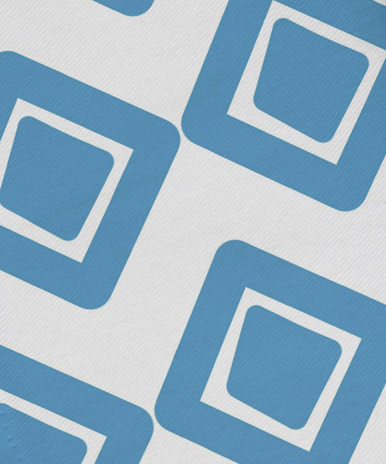 19x19", Diamond Jive 1 Geometric Print Napkin, Light Blue, Set of 4