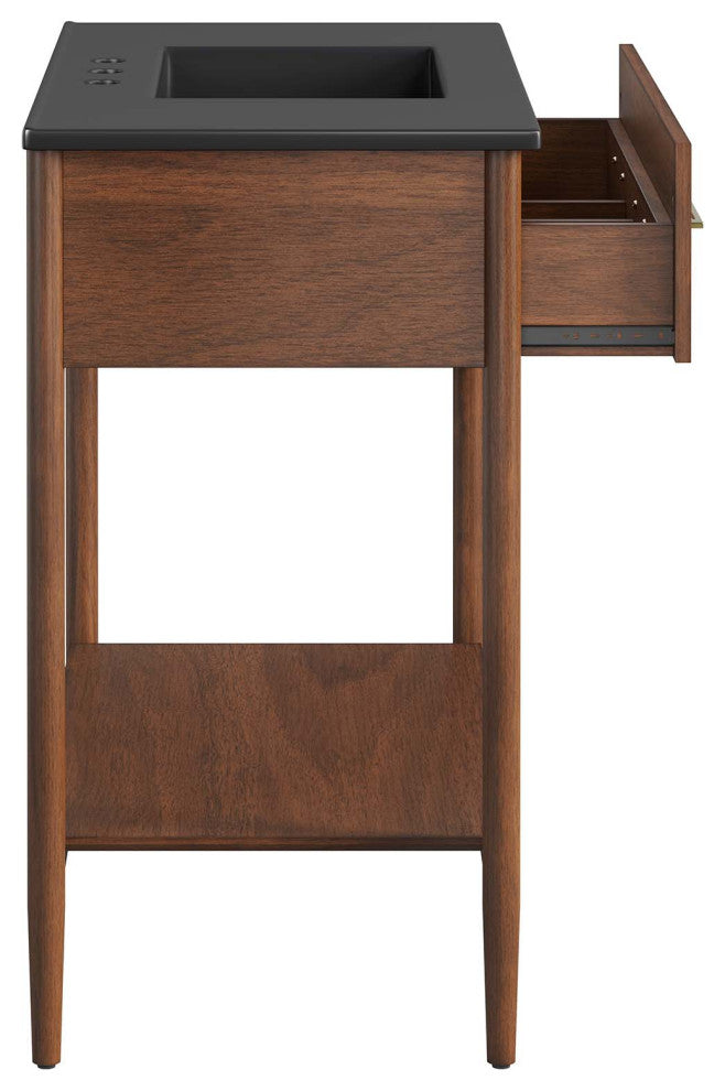 Zaire 36" Bathroom Vanity - Walnut Black