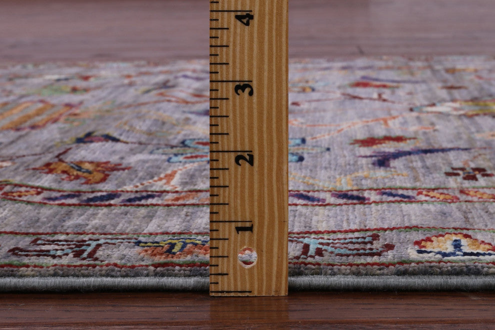 Persian Tabriz Handmade Wool Rug 2' 10" X 3' 11" - Q12166