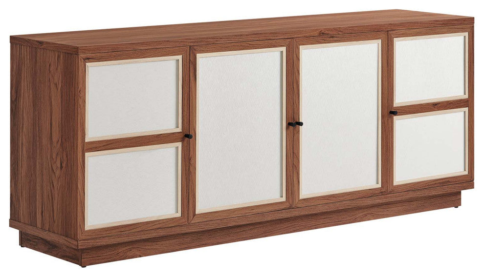 Capri 63" Wood Grain TV Console