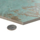 Zinc Hex Green Porcelain Floor and Wall Tile