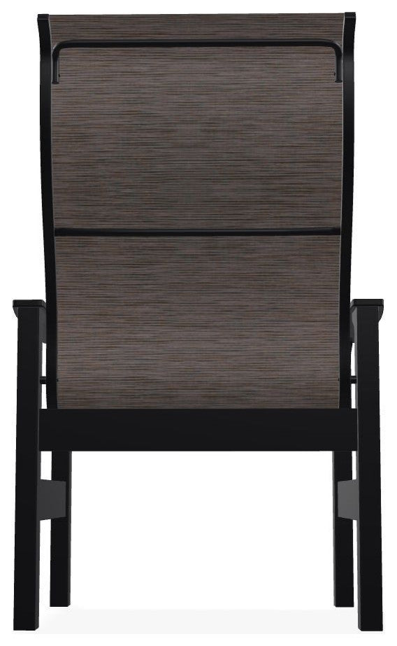 Leeward Sling Outdoor Armchair, James/Black