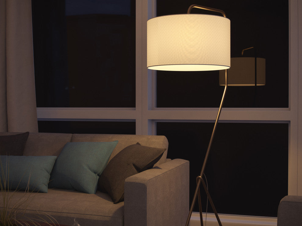 Kenroy 35341AB 1-Light Floor Lamp, Kaler
