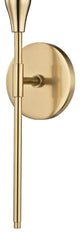 Tara Wall Sconce, Finish: Aged Brass