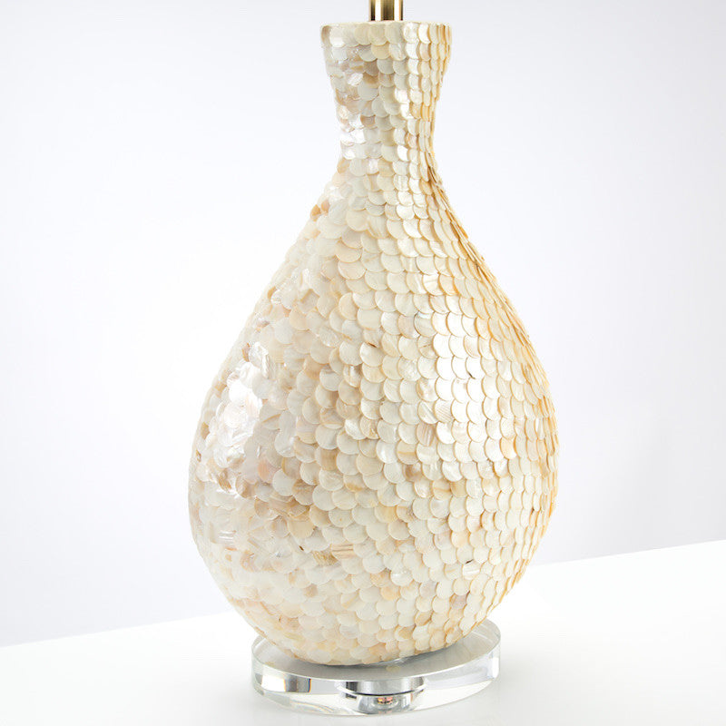 La Pearla Table Lamp, 34.5"H