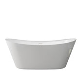 Hazel 67" Freestanding Bathtub with no faucet