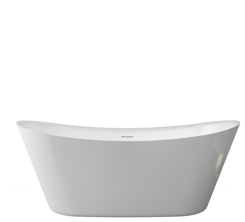 Hazel 67" Freestanding Bathtub with no faucet