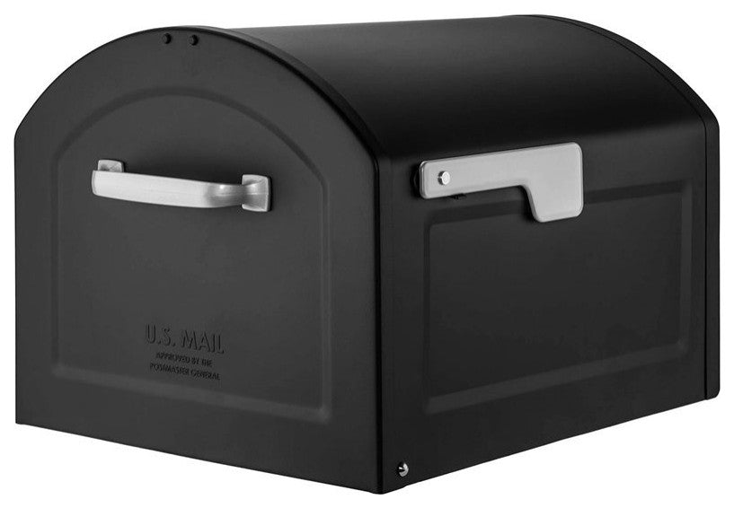 Architectural Mailboxes 950020B-10 Centennial Black Mailbox, Powder Coated