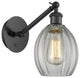 Innovations 317-1W-BK-G82 1-Light Sconce, Matte Black