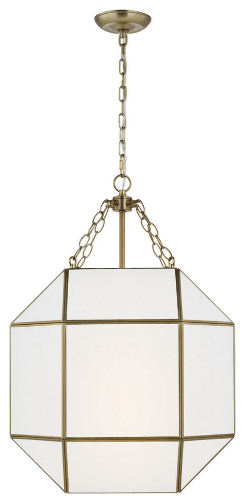 Visual Comfort Studio 5279453-848 3-Light Lantern, Morrison
