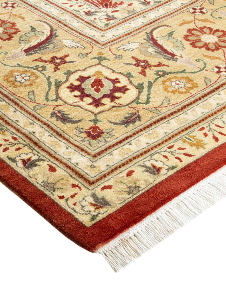 Mogul, One-of-a-Kind Hand-Knotted Area Rug Orange, 10' 0" x 14' 2"