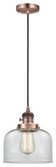 INNOVATIONS 201CSW-AC-G72 1-Light Mini Pendant Antique Copper