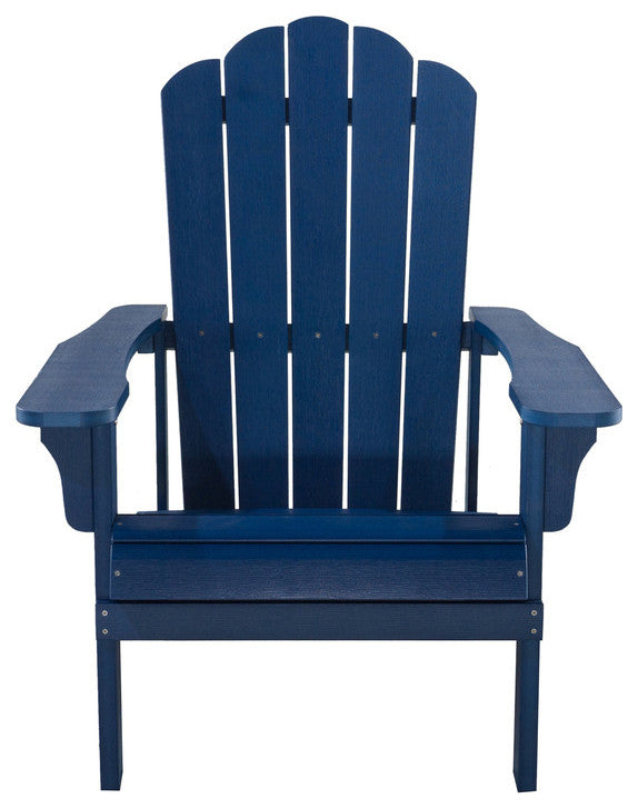 Orlando Plastic Wood Adirondack Chair, Blue
