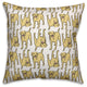 All the Yellow Labs 16x16 Spun Poly Pillow