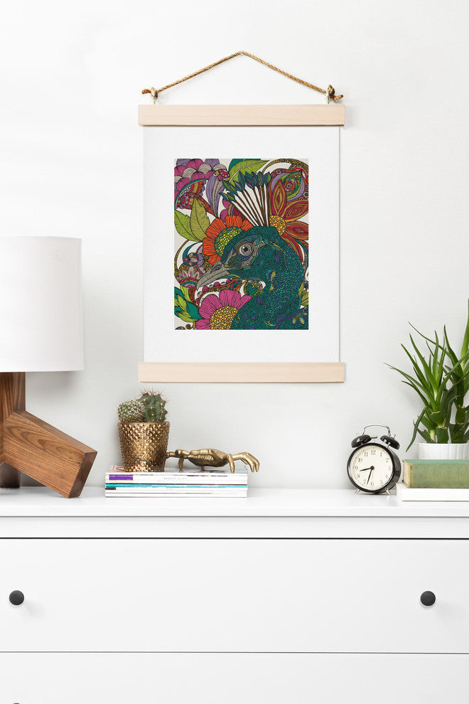 Deny Designs Valentina Ramos Alexis And The Flowers Art Print