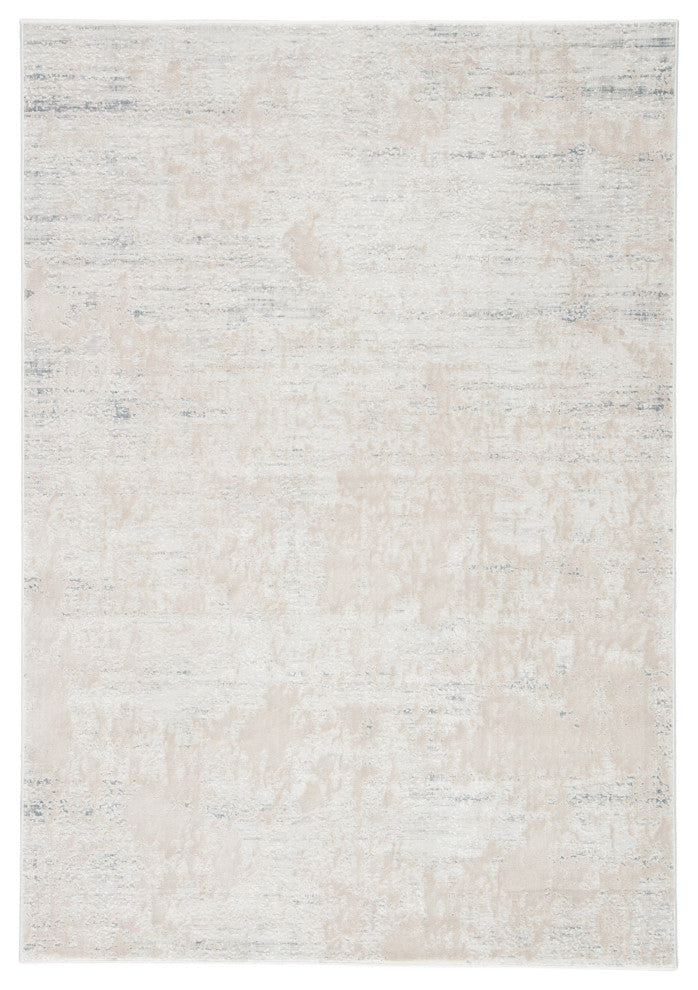 Jaipur Living Orianna Abstract Ivory/ Silver Area Rug 3'11"X5'11"