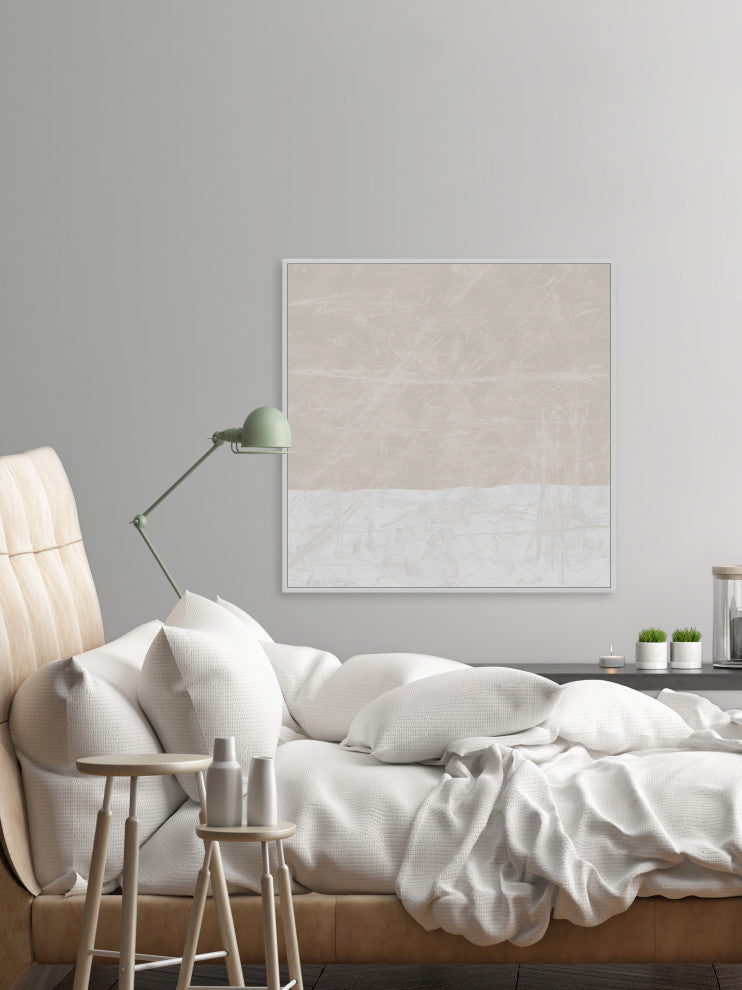 "Inward Passage" Floater Framed Painting Print on Canvas, 12x12
