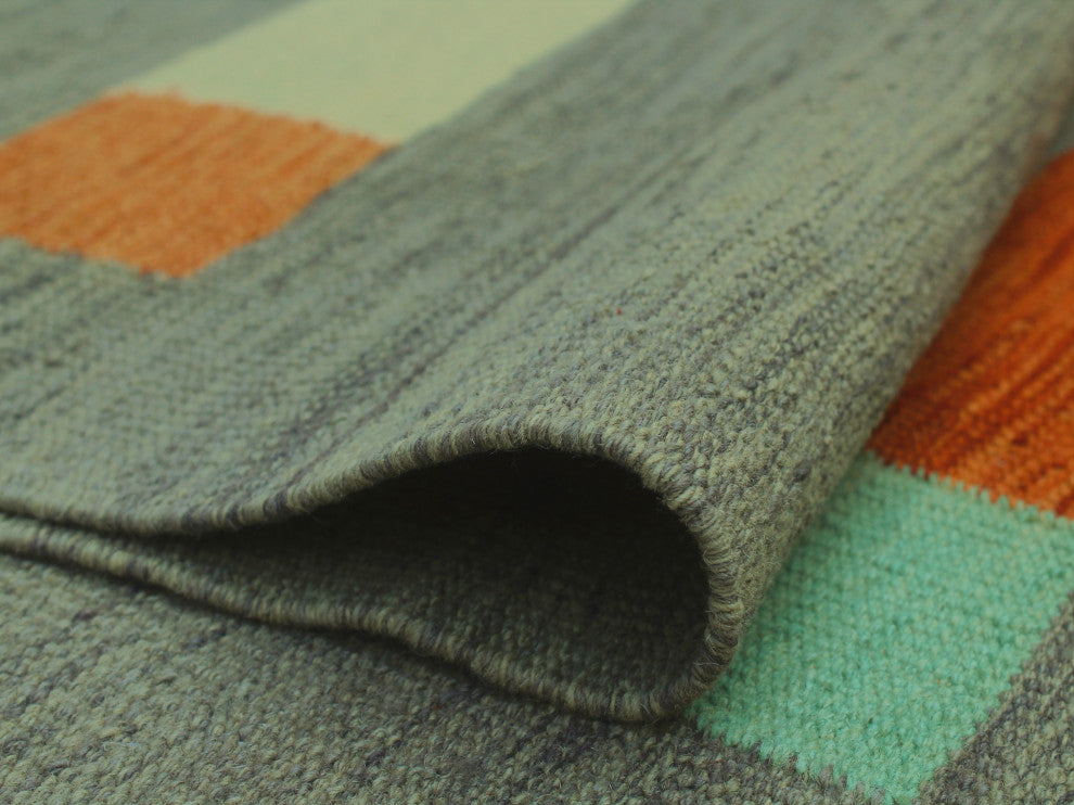 Winchester Kilim Shelby Grey Rug