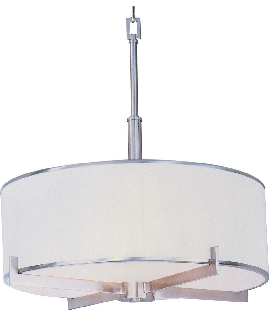 Maxim Nexus 4-Light Entry Foyer Pendant in Satin Nickel - 12053WTSN