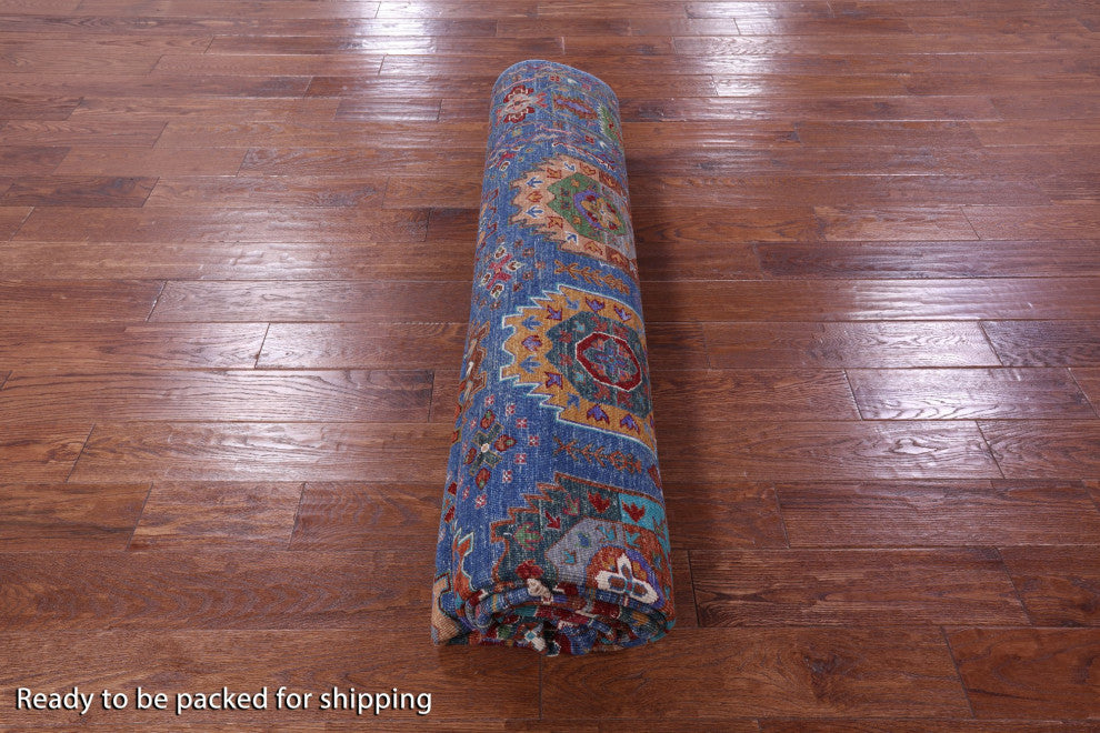 8' 6" X 10' 0" Fine Turkmen Hand-Knotted Rug - Q12526