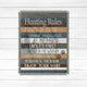 Laural Home Hunting Rules 50" X 60" Woven Throw Blanket