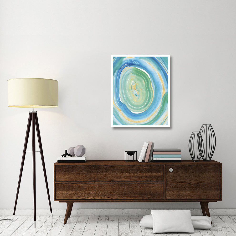 "Terrain Gilded II" Digital Paper Print by Sue Schlabach, 30"x37"