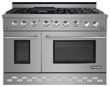 NXR SC 48" Stainless Steel Gas Range, 6 Burner with Dual Convection Oven SC4811