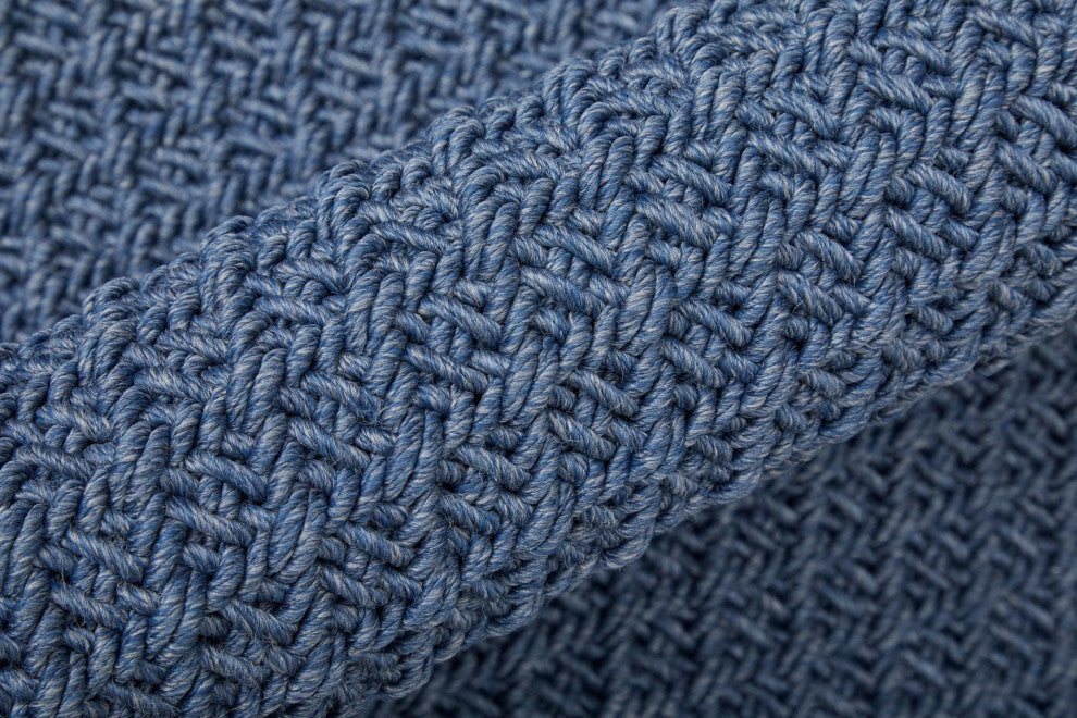 Faro R0826 Modern/Casual/Cottage Rug, Blue, 5'x8'