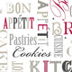 Fresh Kitchens, Pre-Pasted Kitchen Design White Wallpaper Sample