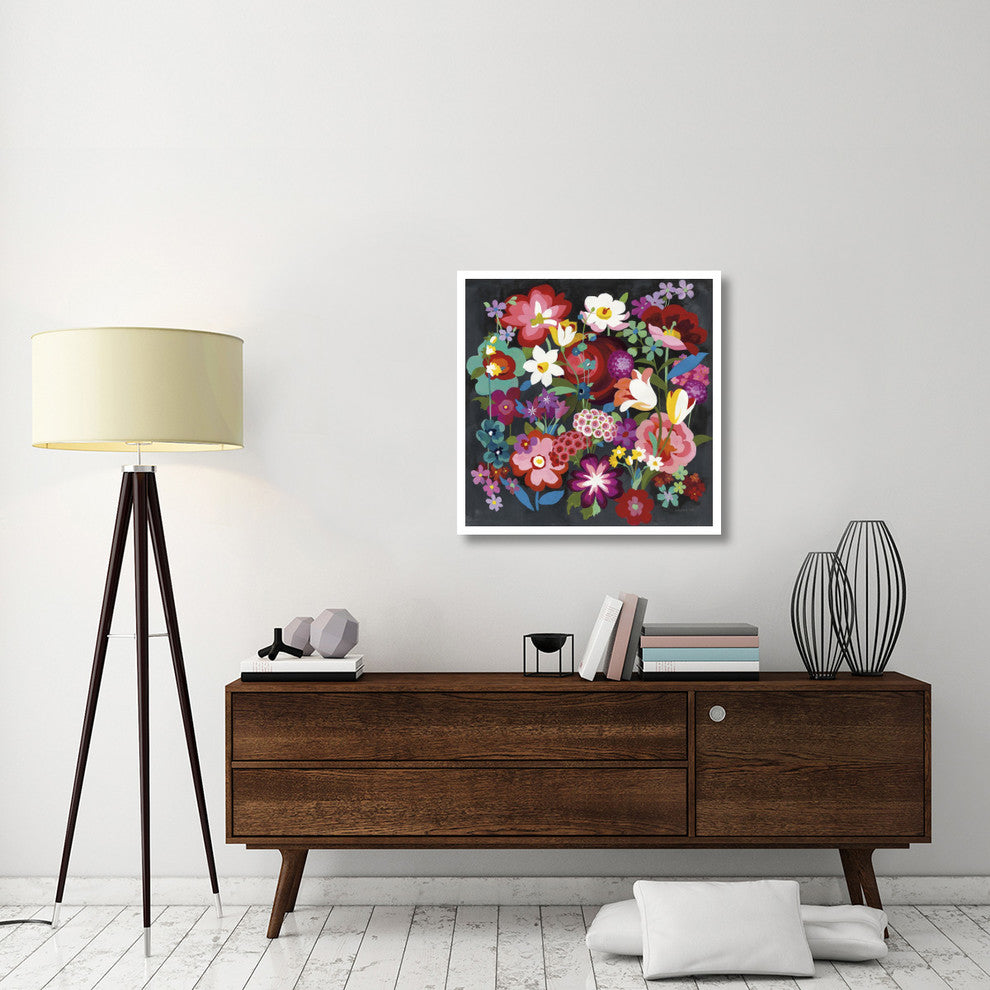 "Alpine Florals" Digital Paper Print by Danhui Nai, 32"x32"