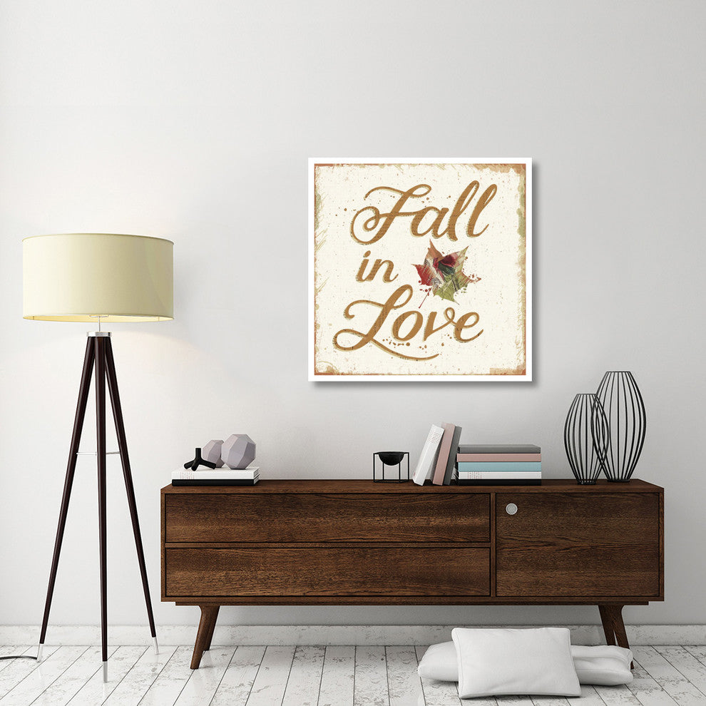 "Falling For Fall III" Digital Paper Print by Katie Pertiet, 38"x38"