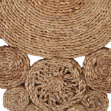Connected Organic Jute Circles Table Runner