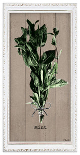 Mint Wrapped Canvas Botanical Kitchen Wall Art