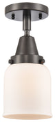 INNOVATIONS LIGHTING 447-1C-OB-G51 Small Bell Flush Mount