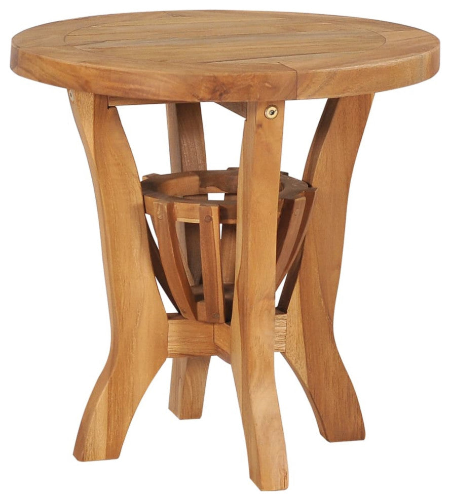 Vidaxl 3-Piece Garden Bistro Set Solid Teak Wood